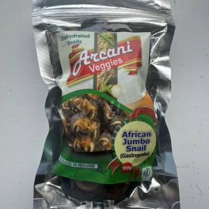 Dehydrated African Jumbo Snails – 100g