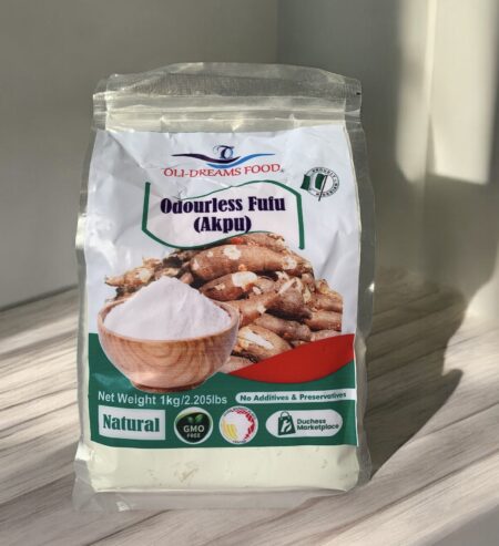 Oli-Dreams Odourless Fufu (Akpu)
