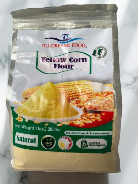 Oli-Dreams Yellow Corn Flour - Tuwo Masara
